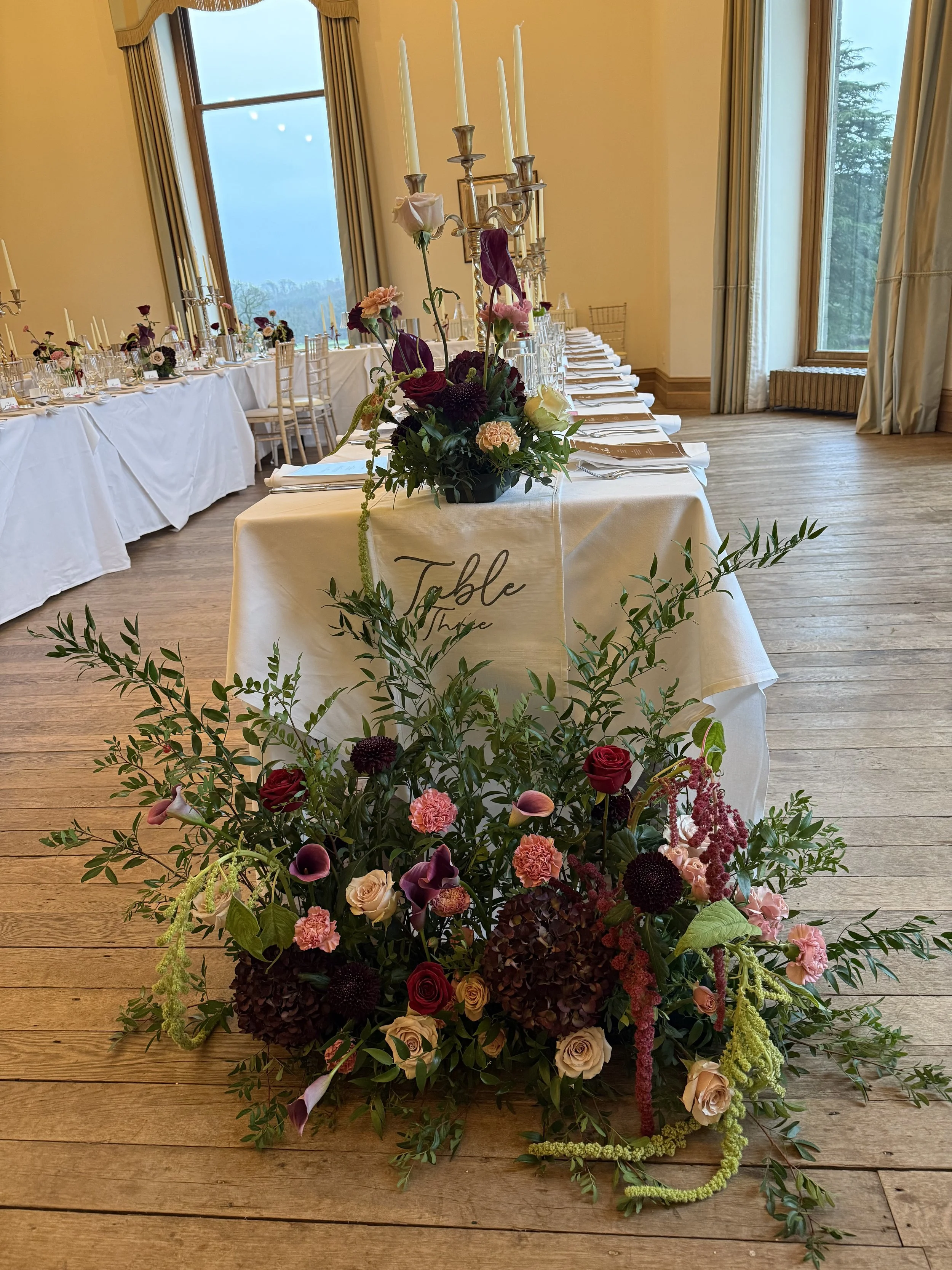 Statement floral meadows