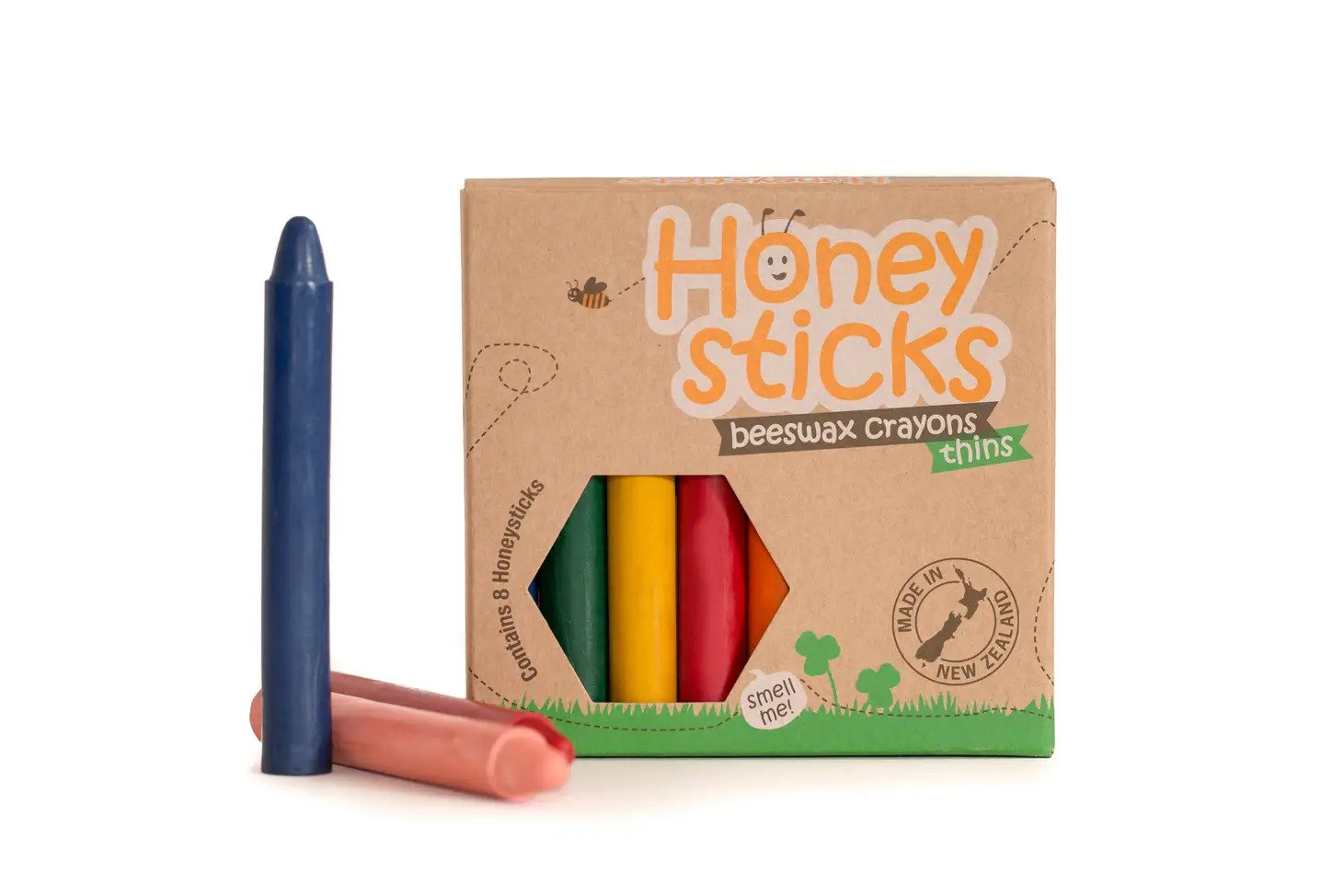 Honeysticks Bath Crayons, Beeswax Crayon