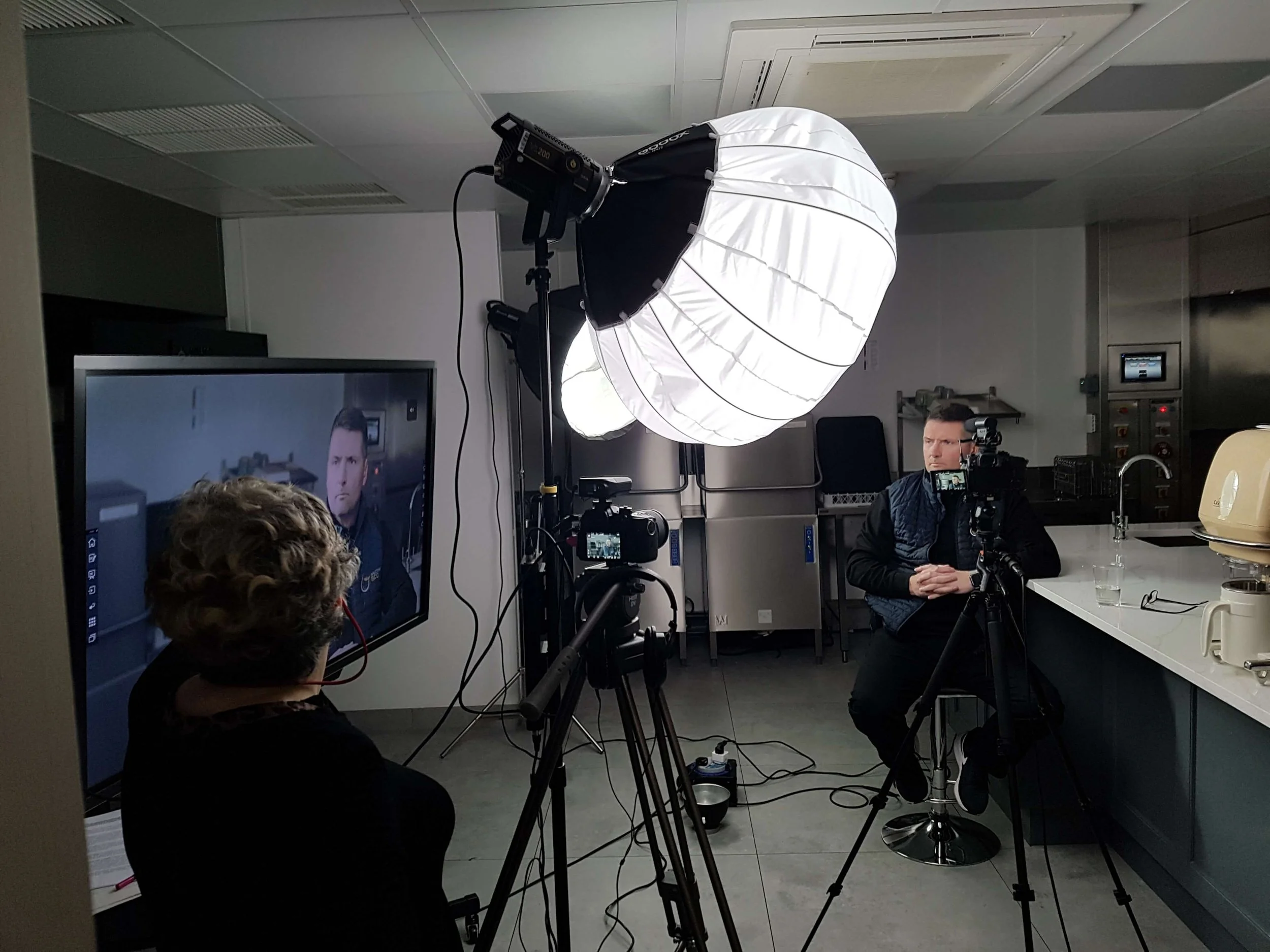 We shoot monthly social media content for businesses in dublin