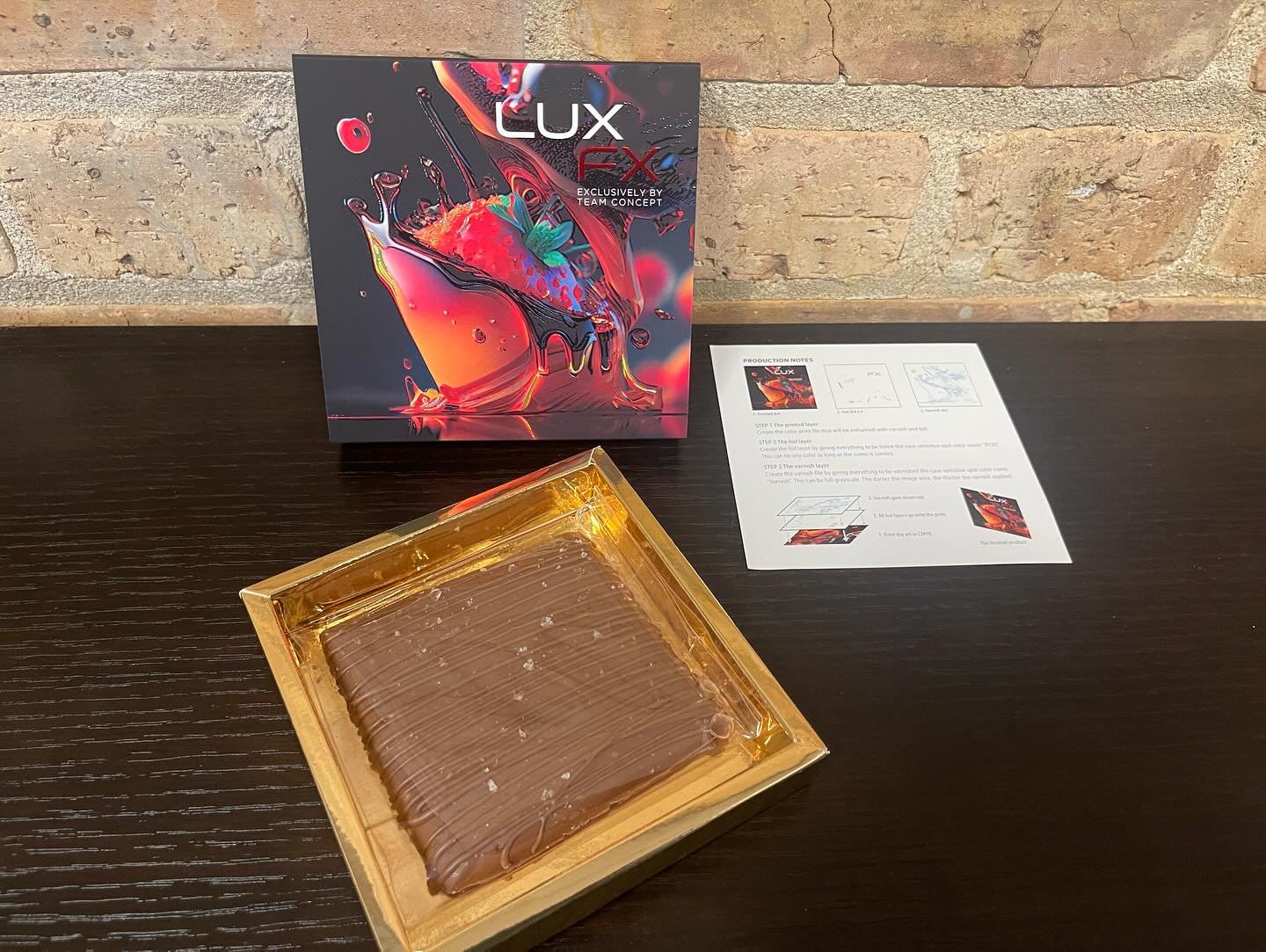 Custom Chocolate Packaging and Insert