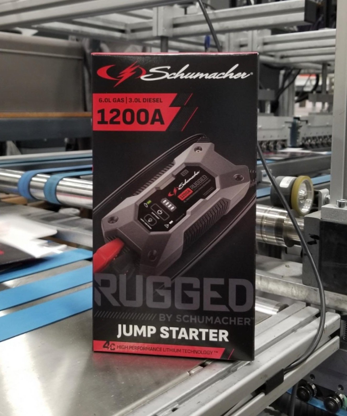 Branded Retail Product Packaging / Rugged Jump Starter Box