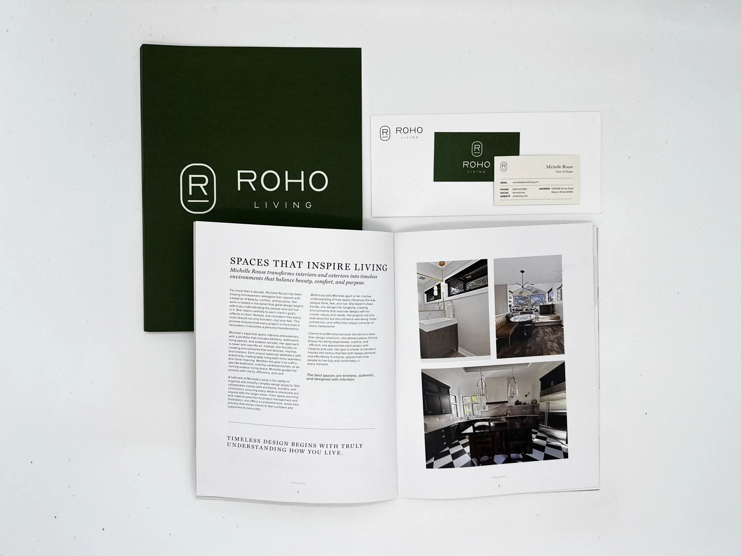 Graphic Designer Series: Branding Materials created by Willful and brough to life by TEAM Concept Printing