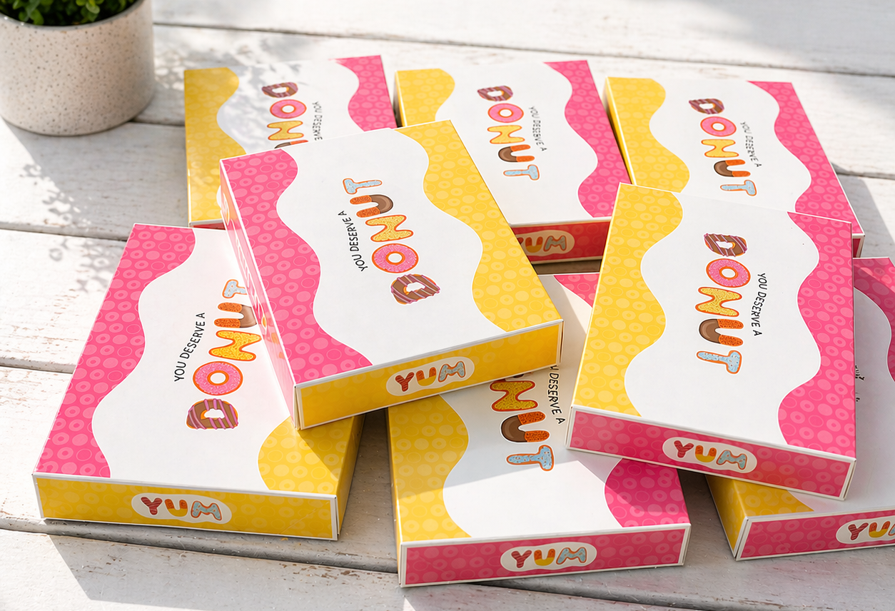 Food Packaging - Custom Corrugated Donut Boxes
