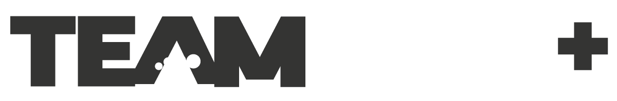 TeamMail+ logo with stylized text