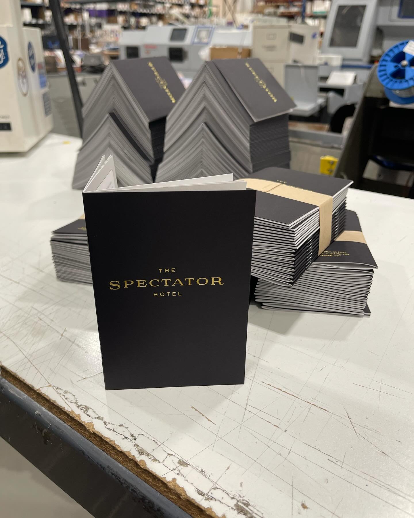 Branded Booklets for The Spectator Hotel