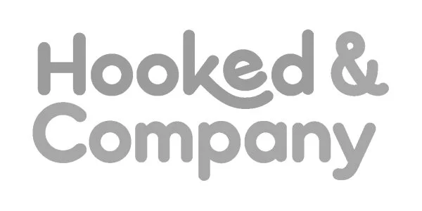 Hooked+Co Logo  – client/partner of TEAM Concept Printing