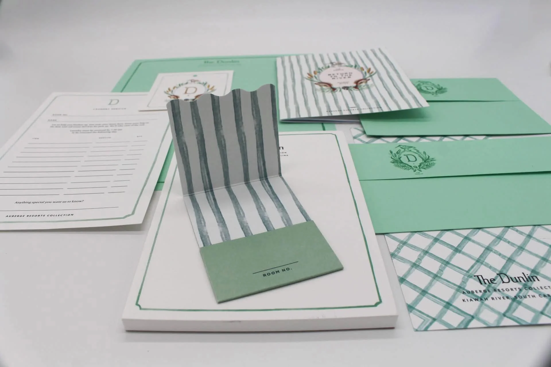 Dunlin Hotel Custom Marketing Kit