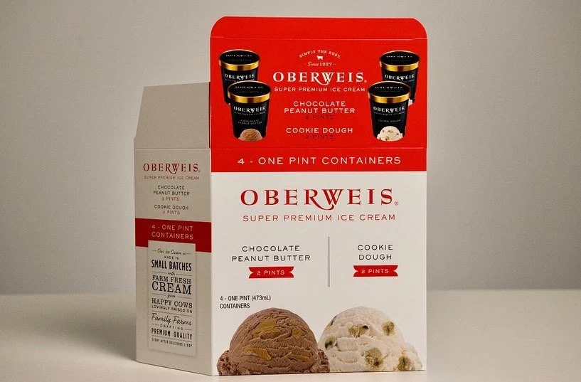 Custom Packaging for Oberweis