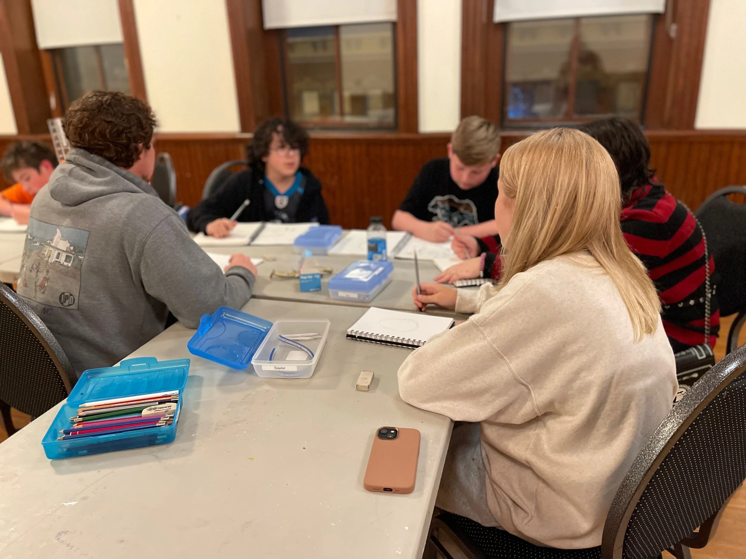 8 Week: Teen Art Club: Drawing (Ages 11–18) Wednesdays 5-6pm