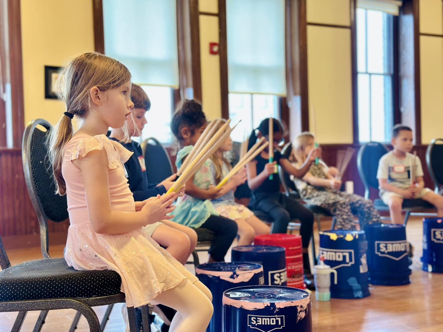 Camp Rock: Drums (ages 7-11) June 29-July 3rd • 10-12 PM