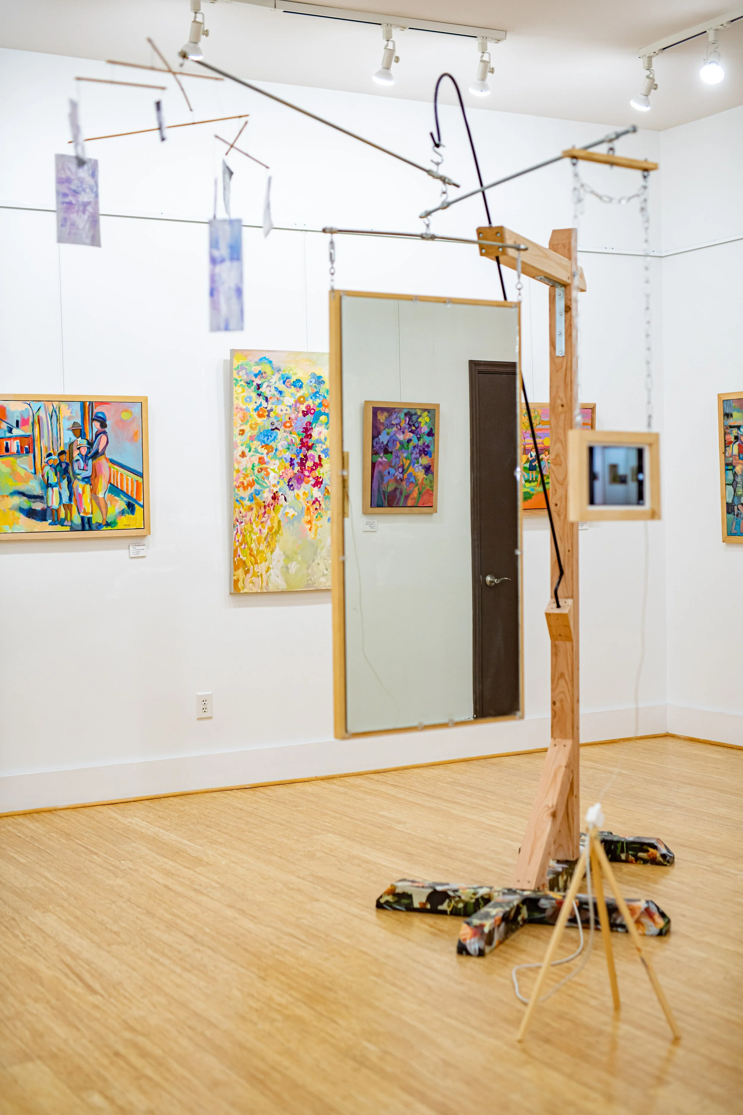 Interactive art exhibition at Arts of the Albemarle