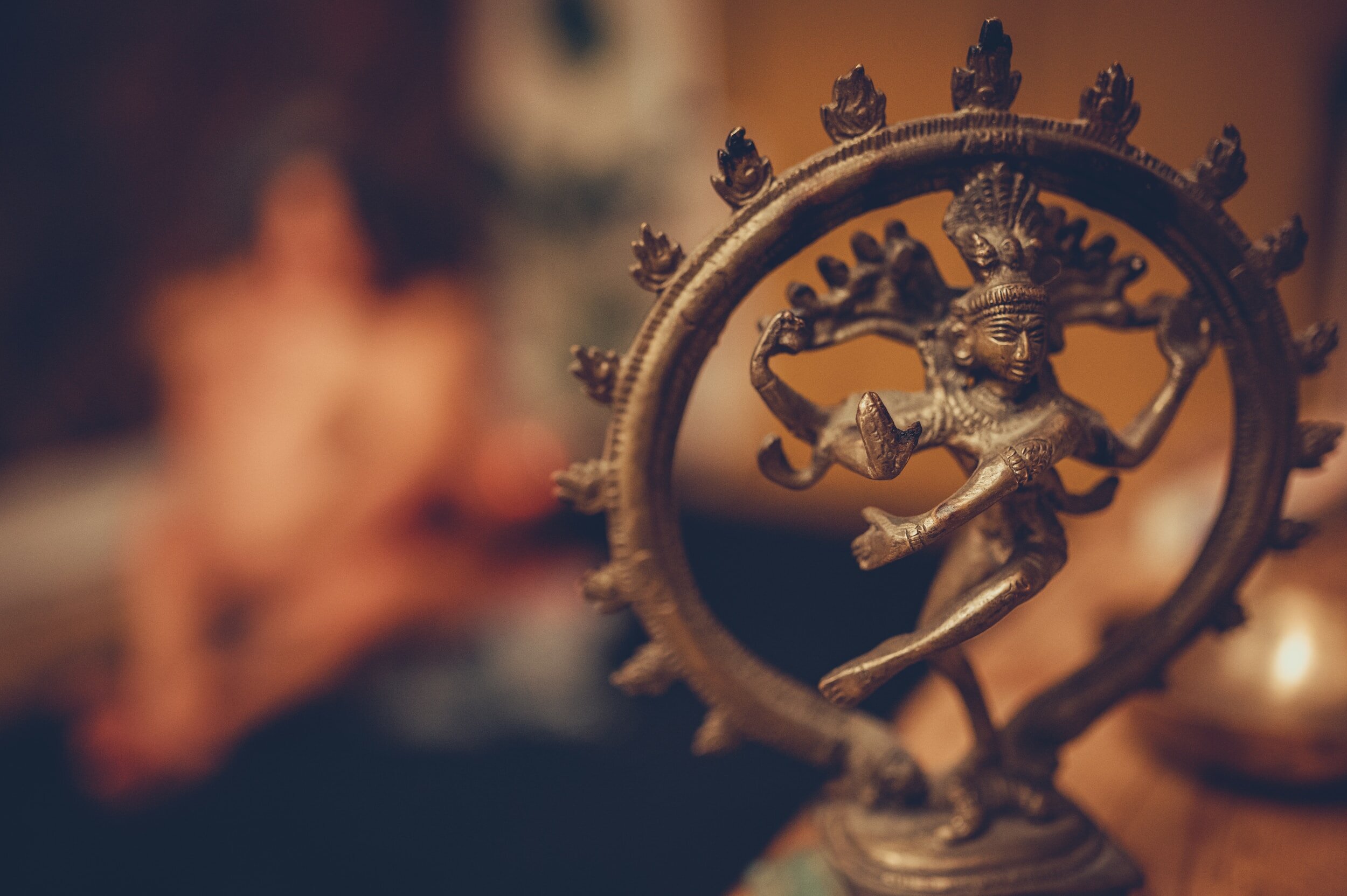 Photo of metal Shiva statue