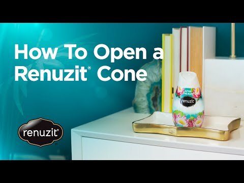 How To Open a Renuzit® Cone | Official Renuzit® Solution