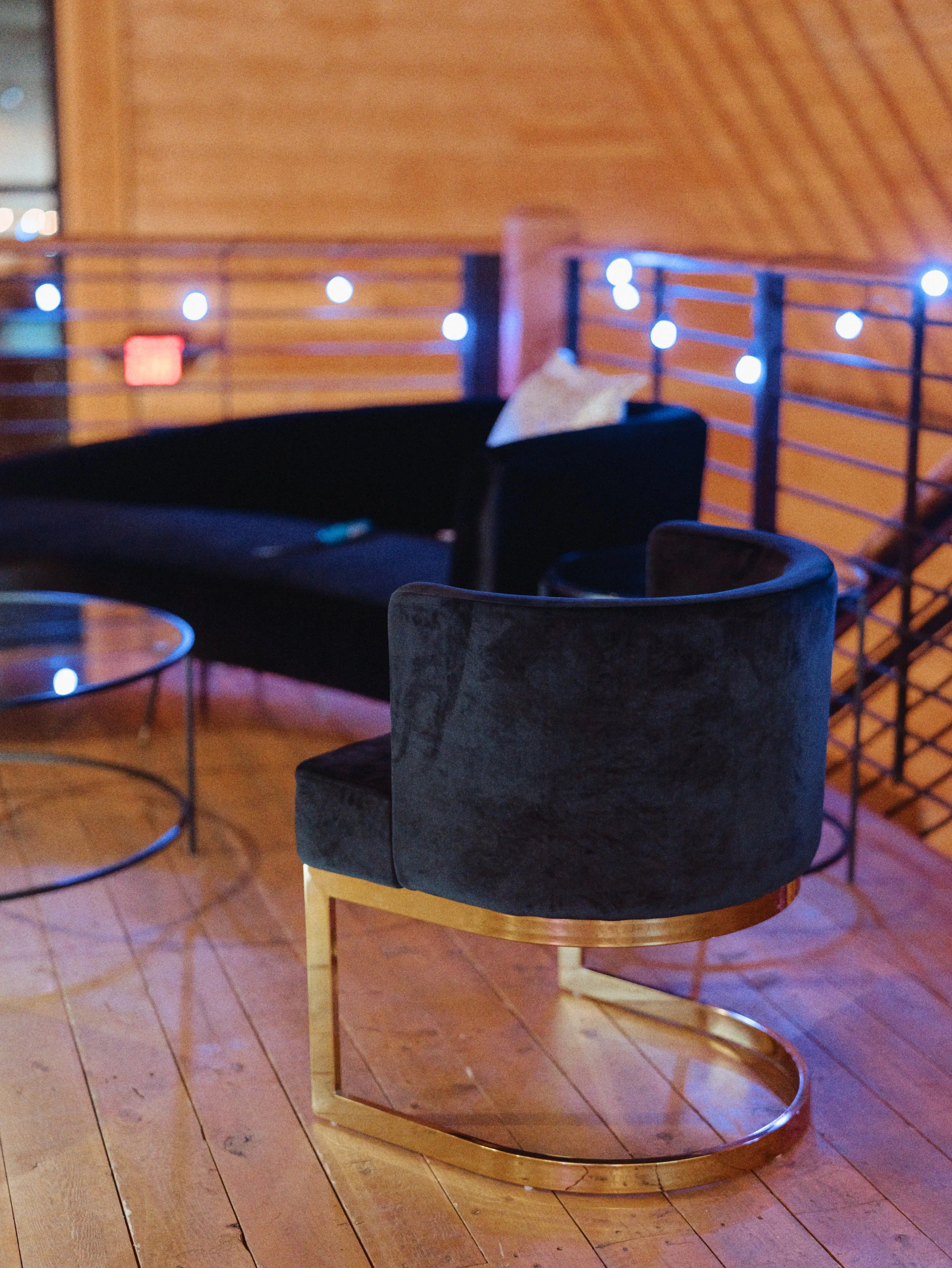 Black Chairs in the Hall