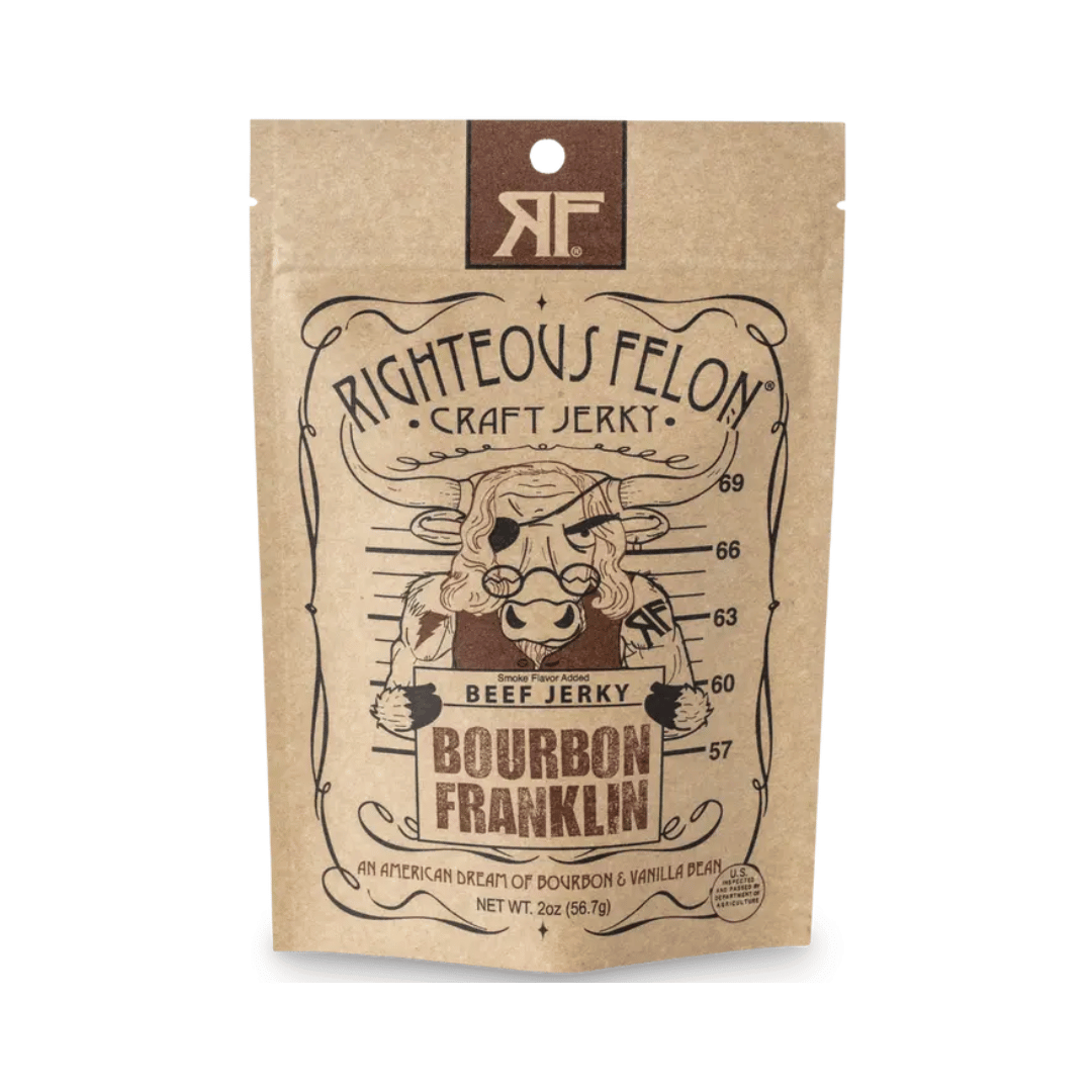 Righteous Felon Bourbon Franklin Beef Jerky 2oz.png