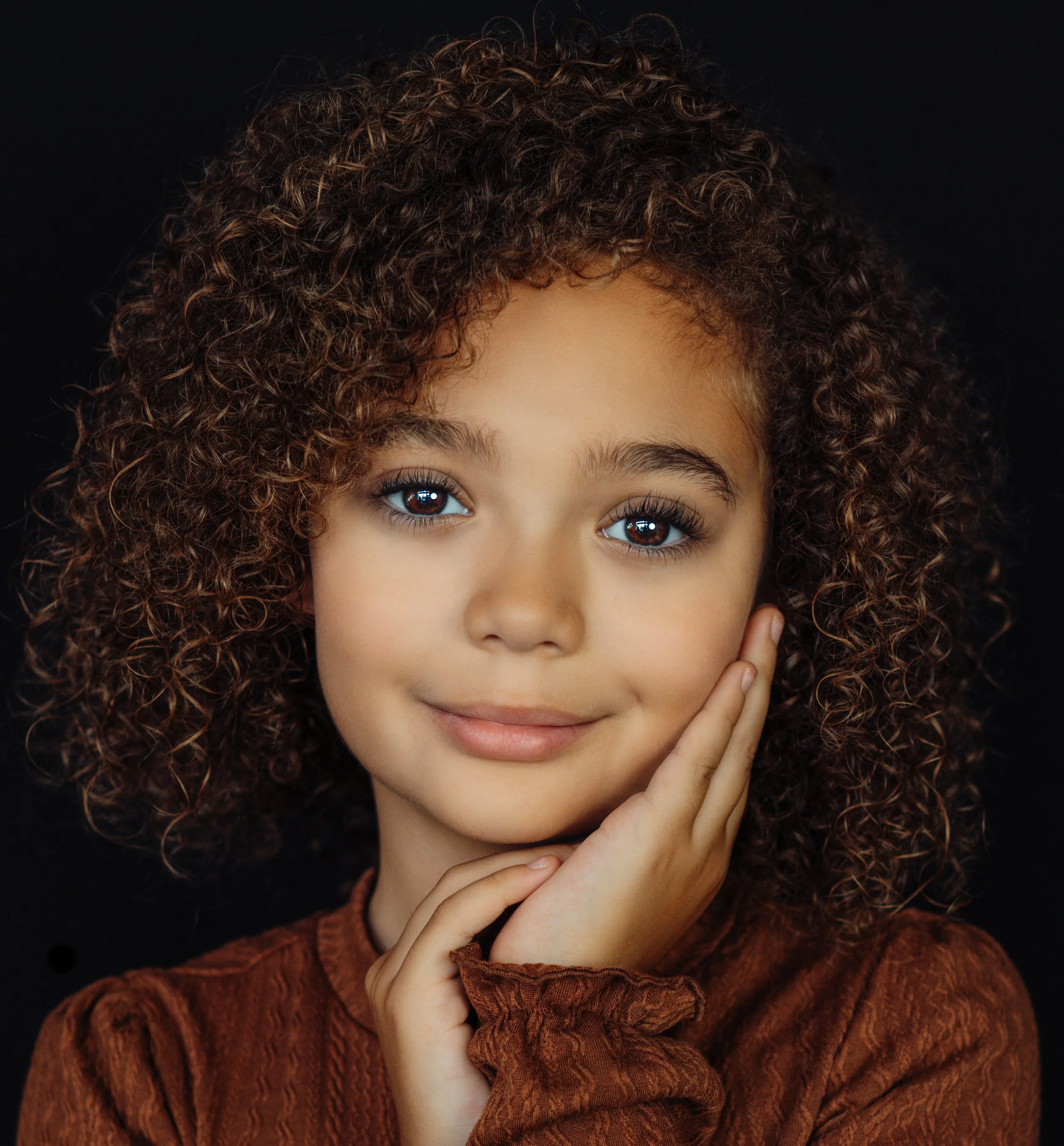 Isabella met haar lieve lacht