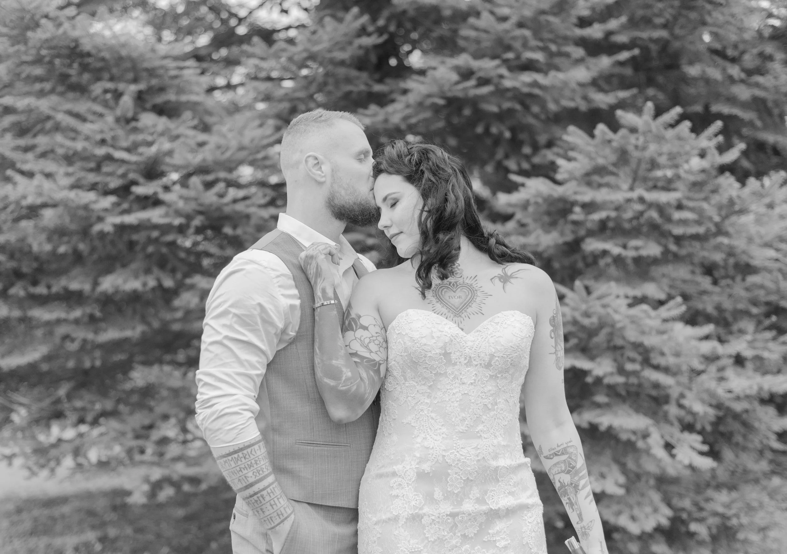 chamild en chris geven zeggen ja tegen elkaar