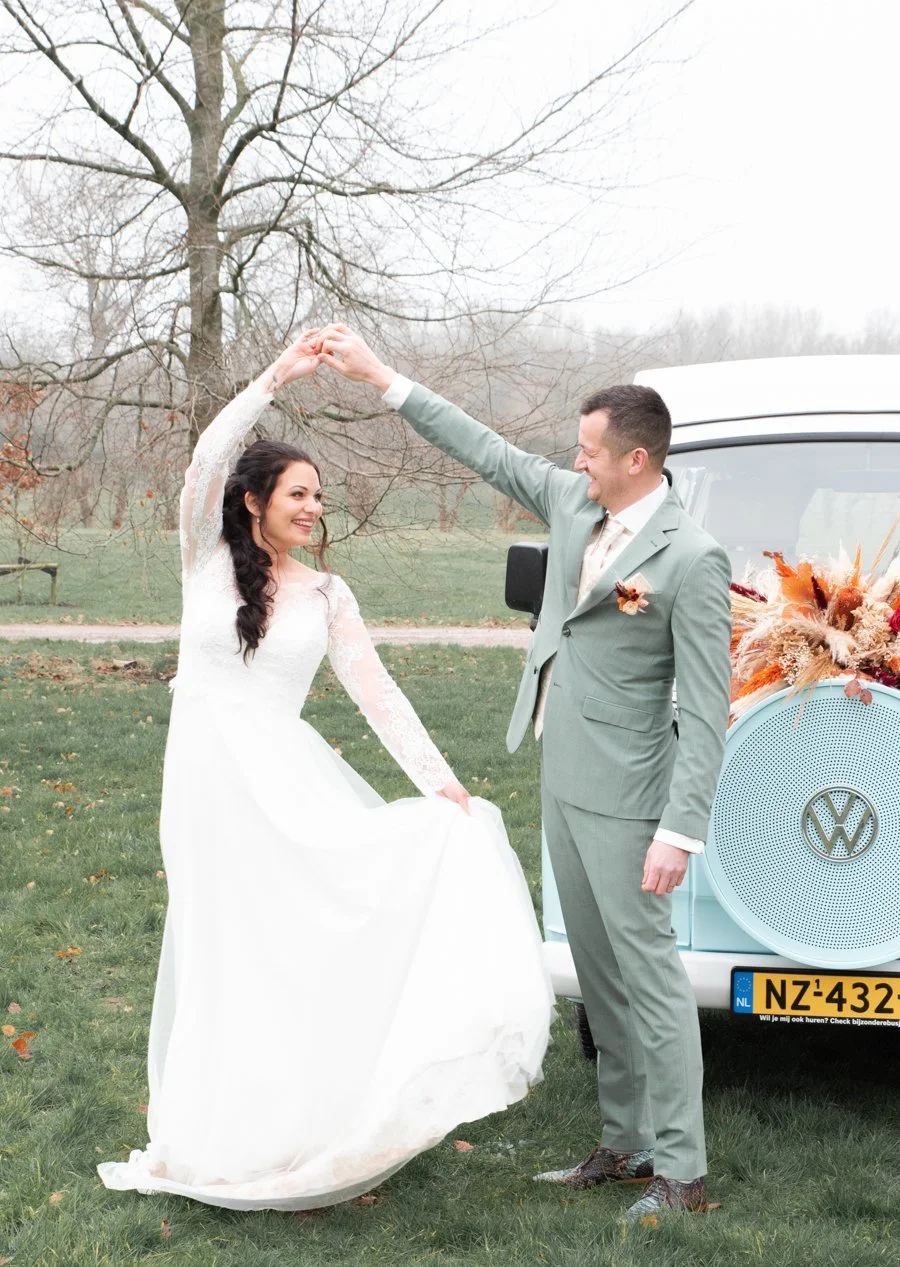 Hila en Frank geven elkaar het jawoord