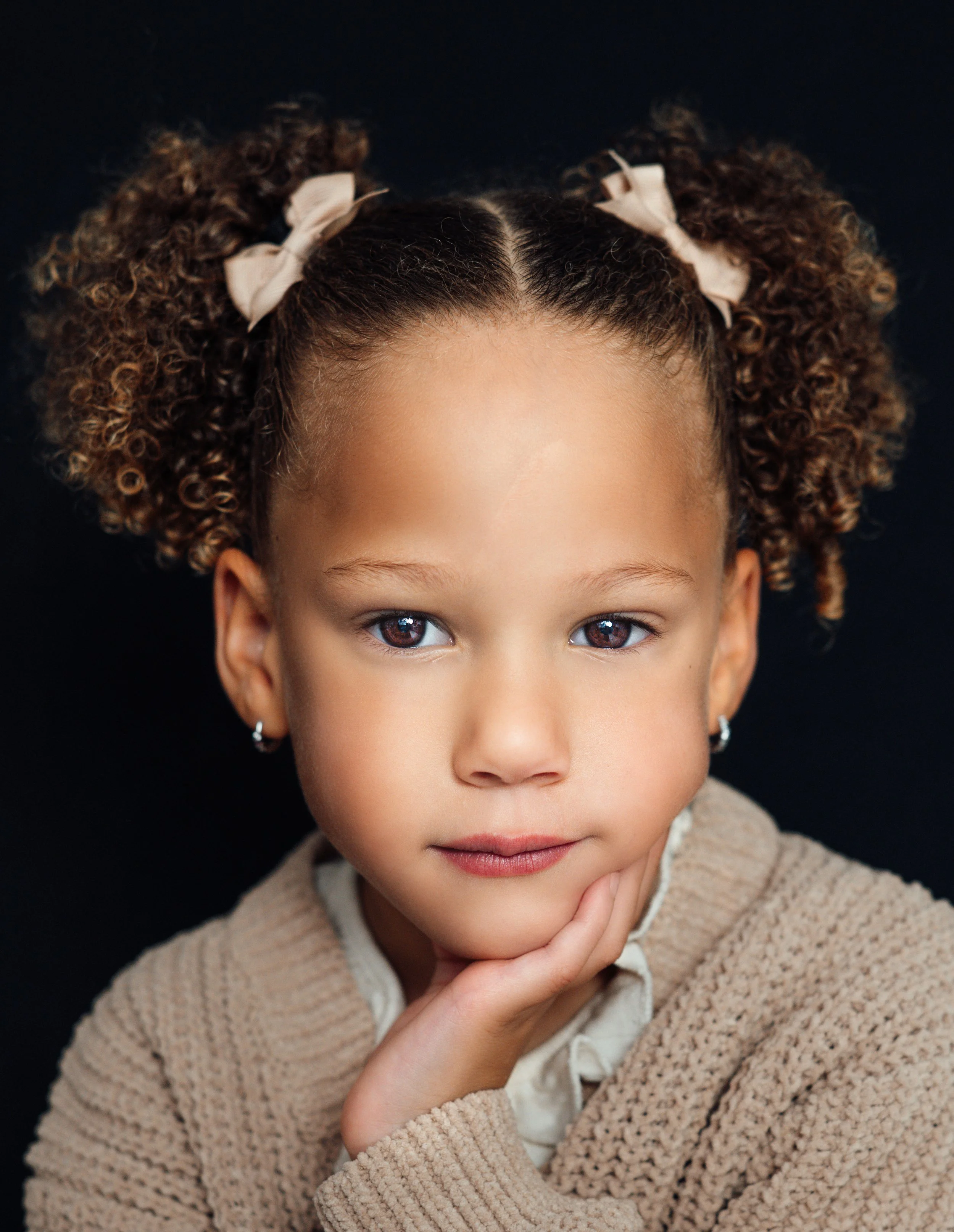 Lieve Nayomi kan zo mooi poseren