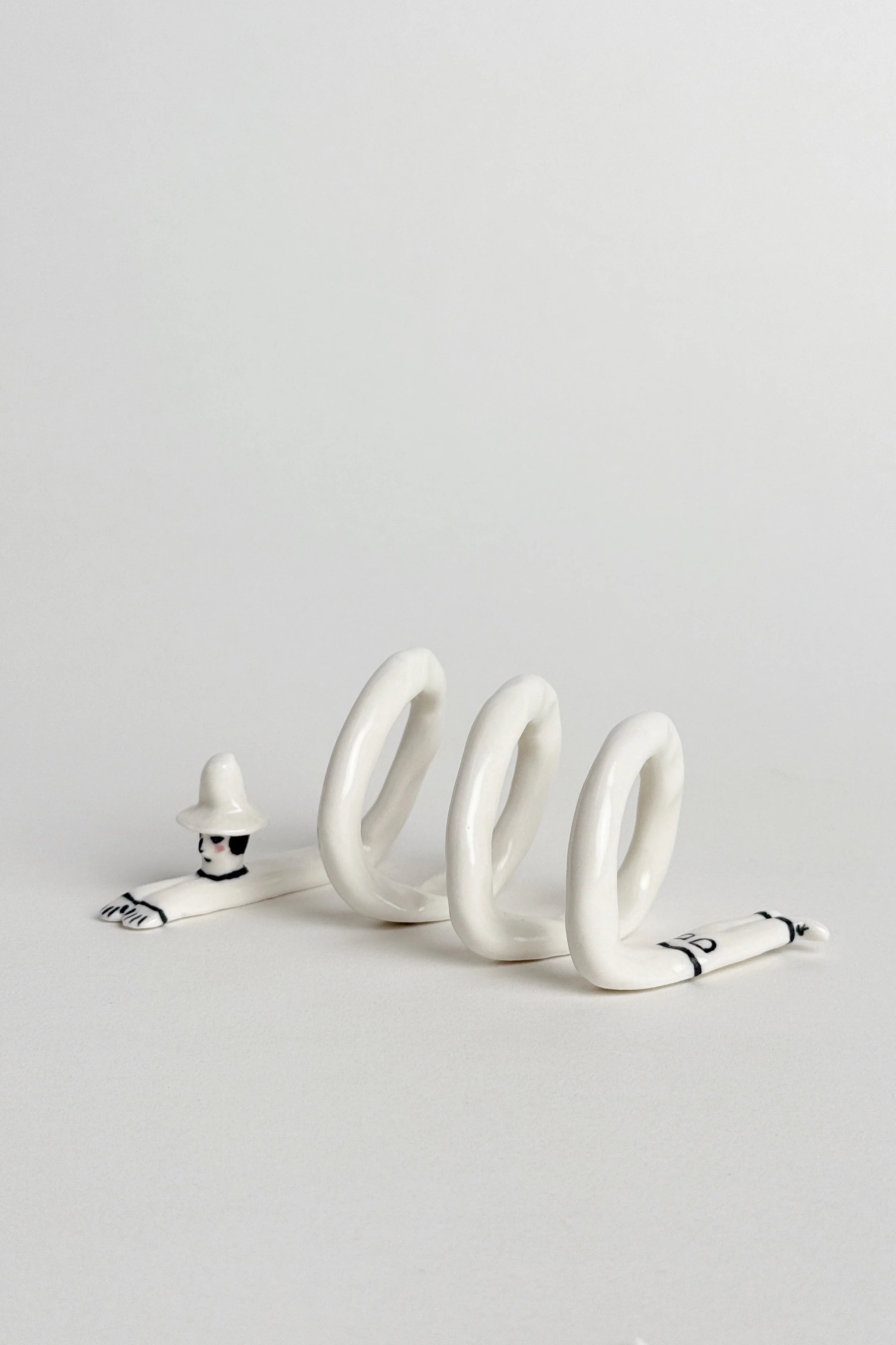 Toast Rack Guy with Hat