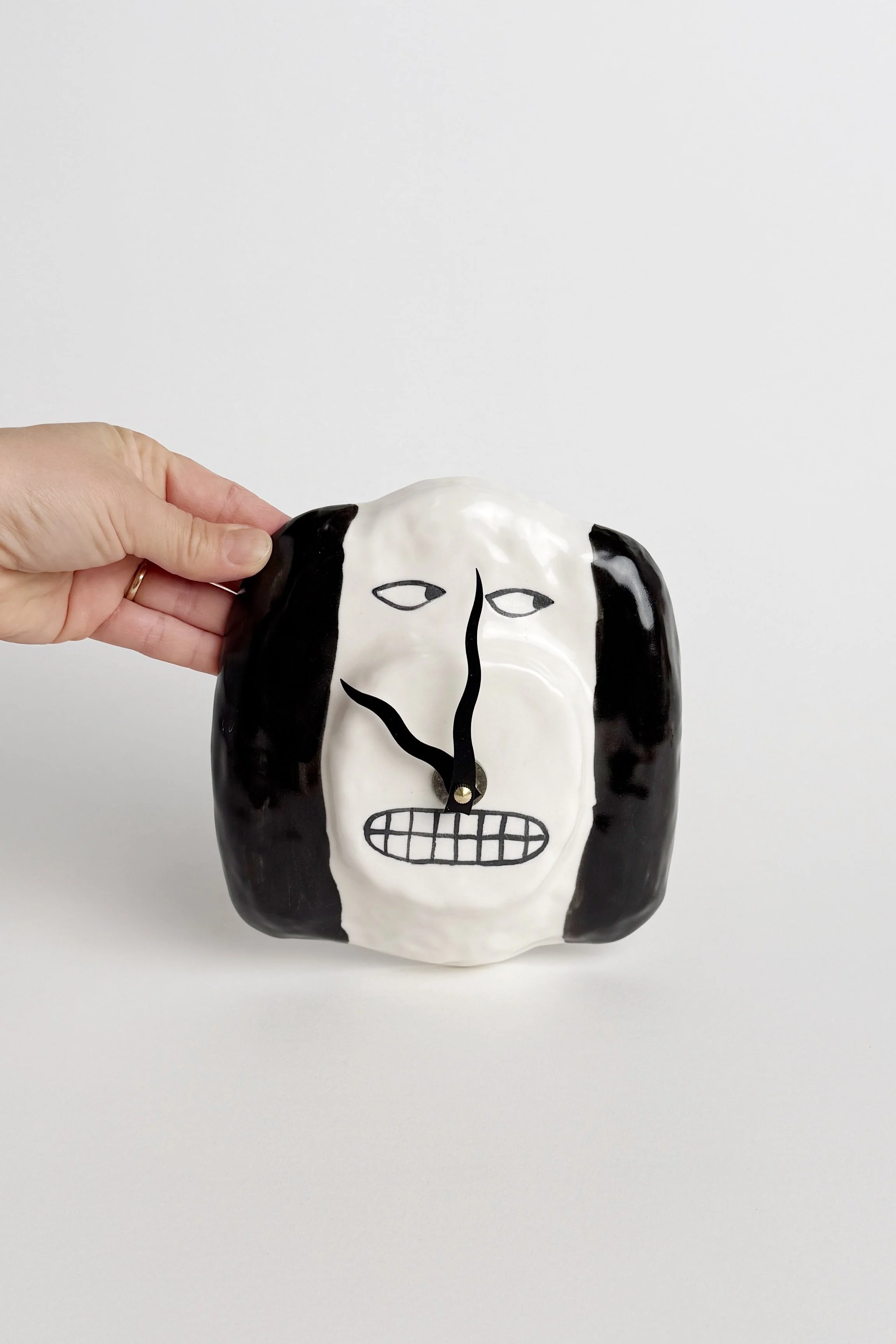 Oh No Dog Wall Clock