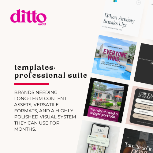 Custom Templates- Professional Suite