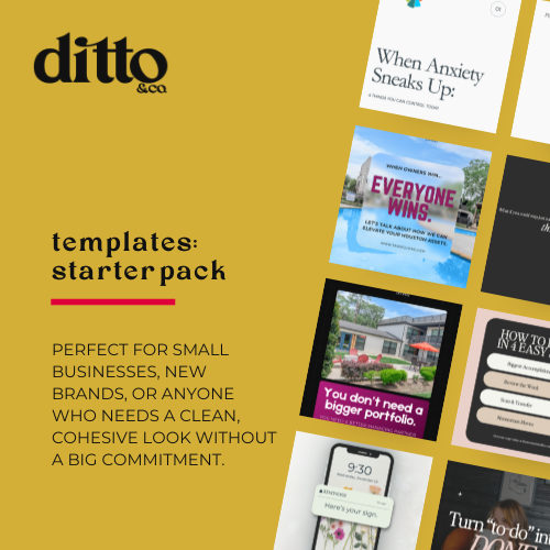 Custom Templates- Essentials Pack