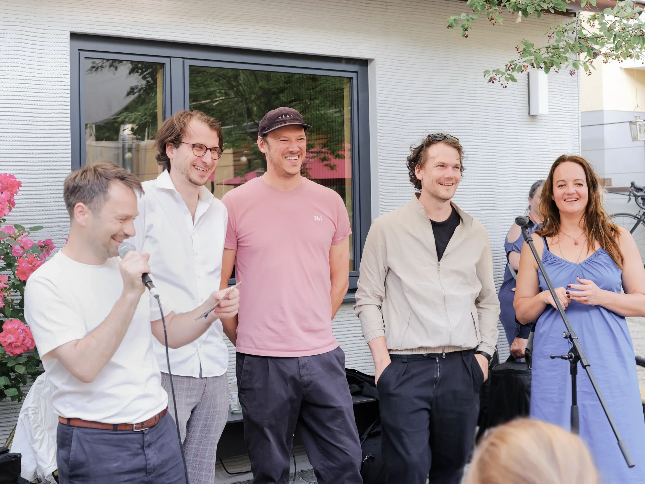 3G1 Architektur Sommerfest Team Ansprache München Schlierseestraße Giesing
