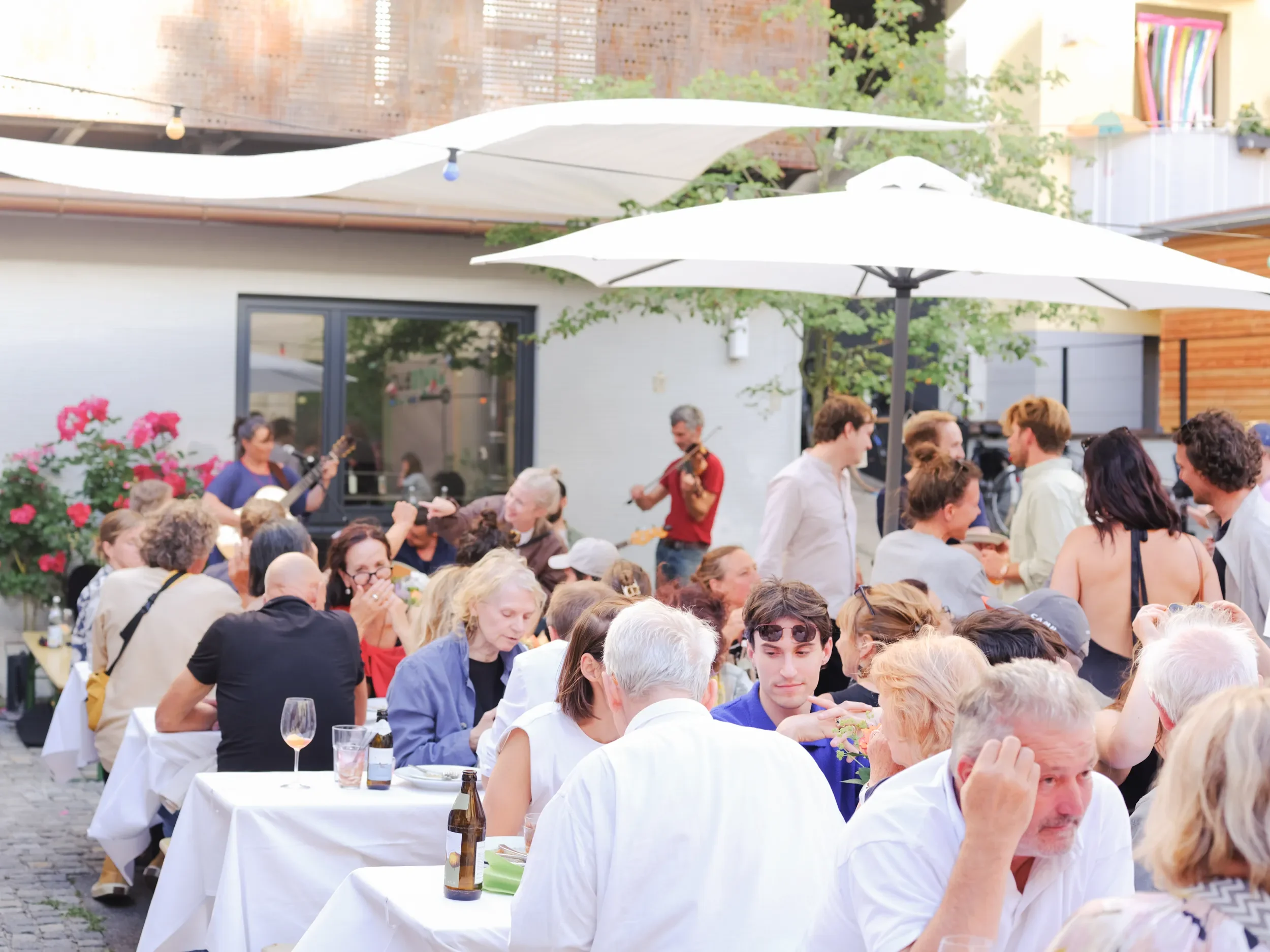3G1 Architektur Sommerfest Gäste München Schlierseestraße Giesing