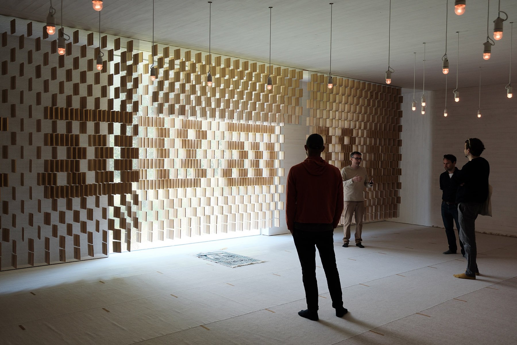 3G1 Architektur Exkursion Vorarlberg Kunsthaus Installation