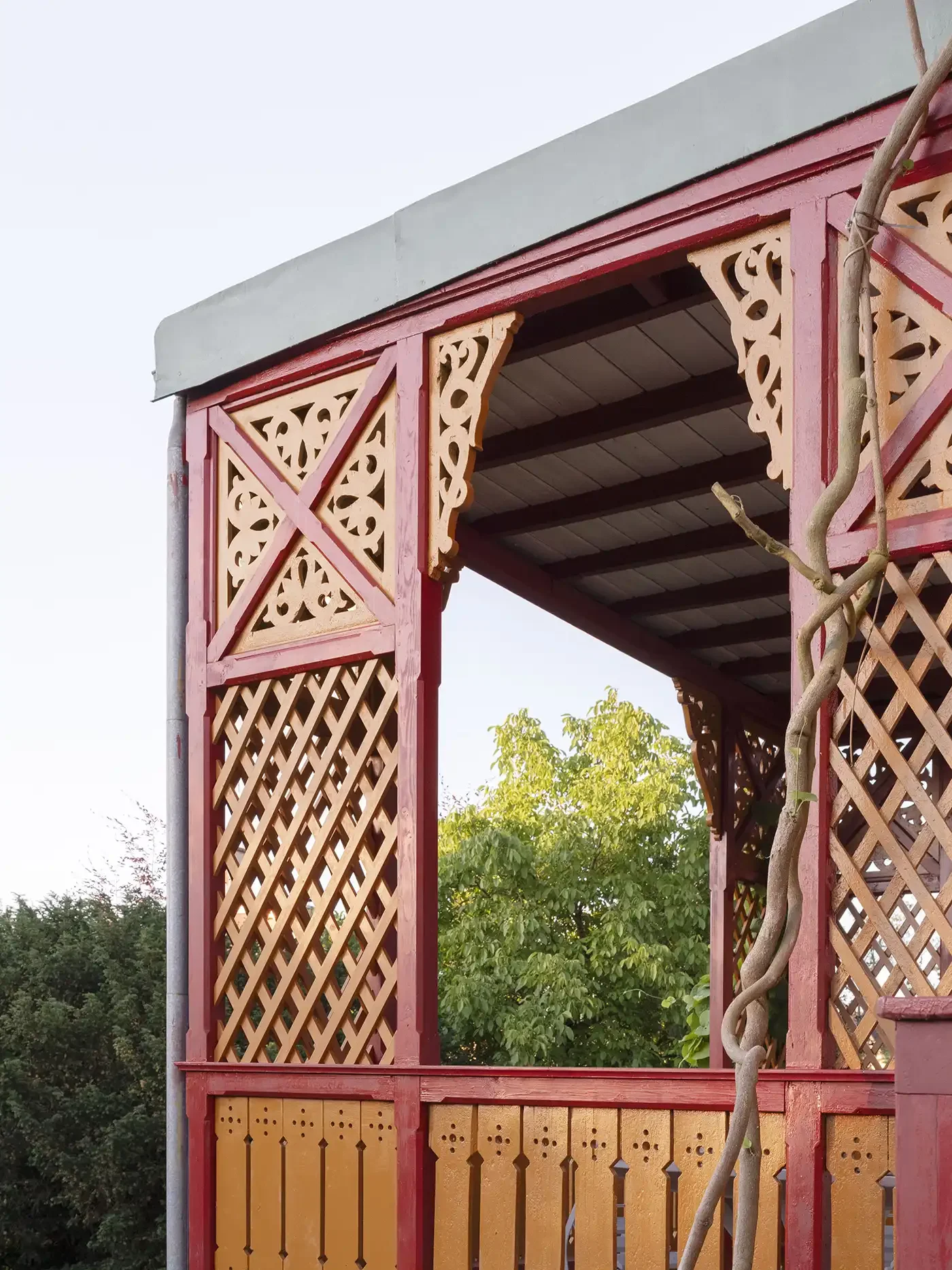 Detail Verandadach