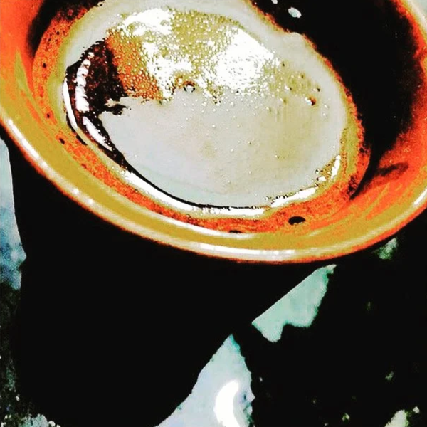 a cup full of ayahuasca