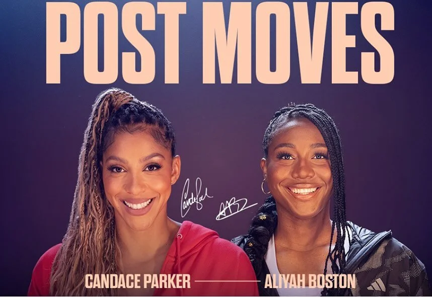@wearesinclair @ampmediasales continues to expand its podcast division with @postmovesshow, a new video podcast hosted by two of the @wnba&rsquo;s most compelling voices, @candaceparker &mdash; three-time WNBA champion, two-time league MVP, and Olymp