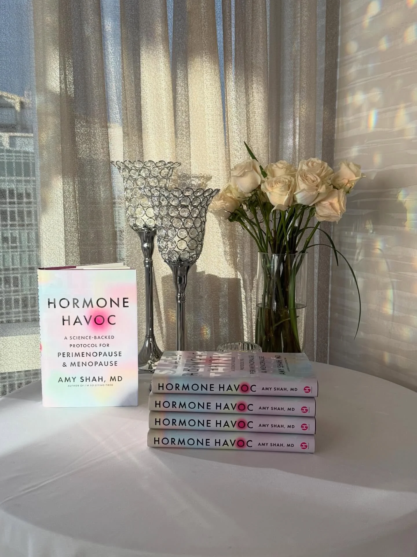 Celebrating @dramyshah and her @nytimes bestselling book Hormone Havoc