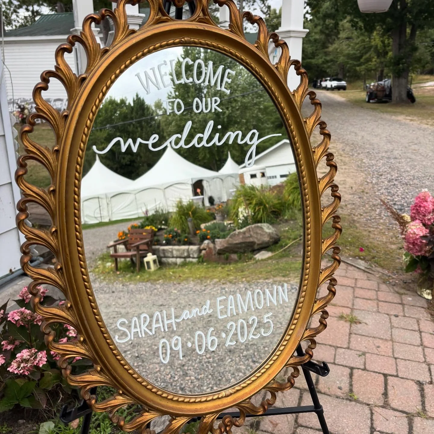 Congratulations to Sarah &amp; Eamonn! This was a fun one, thanks for allowing us to be a part of your special day, and weekend! 🩷