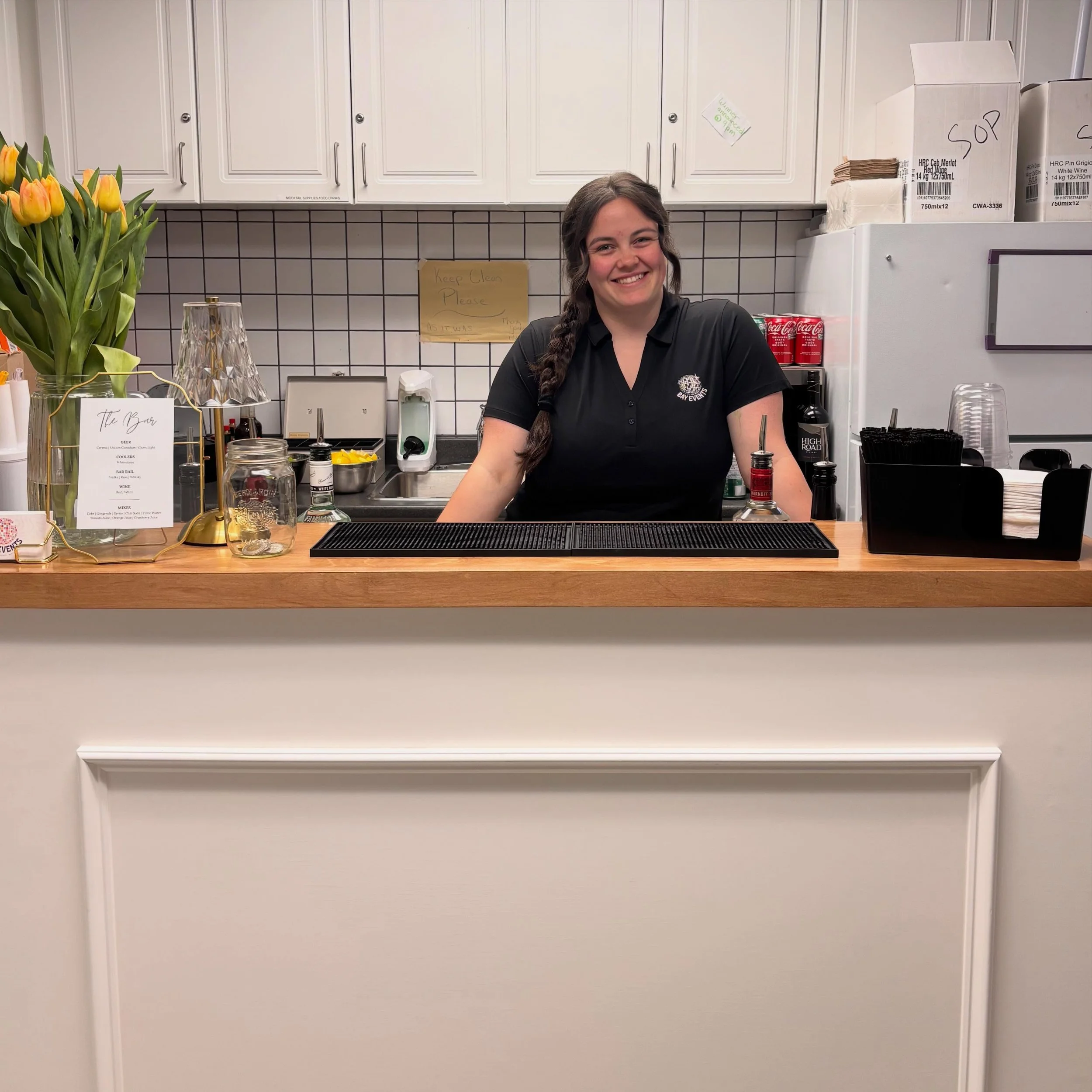 Proof we can literally run a bar ANYWHERE! This week we&rsquo;re in North Bay, ON bartending for the annual OAPSO ATS conference and development week-long event. Back-to-back bartending for a week is not for the faint of heart!