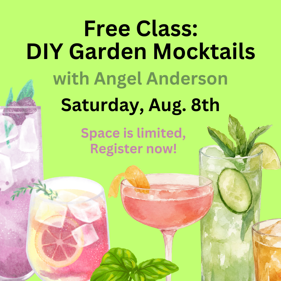 Free Class: Garden Mocktails