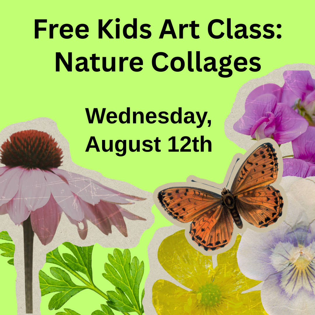 Free Kids Art Class: Making Collages with Seed Catalogs & Magazines