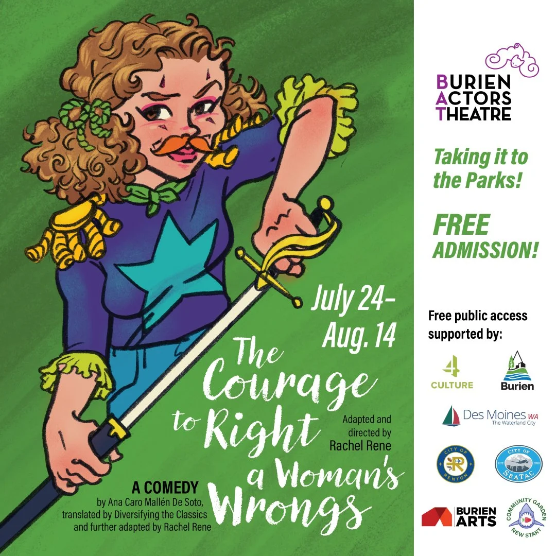 Burien Actors’ Theater Performance: The Courage to Right a Woman's Wrongs.