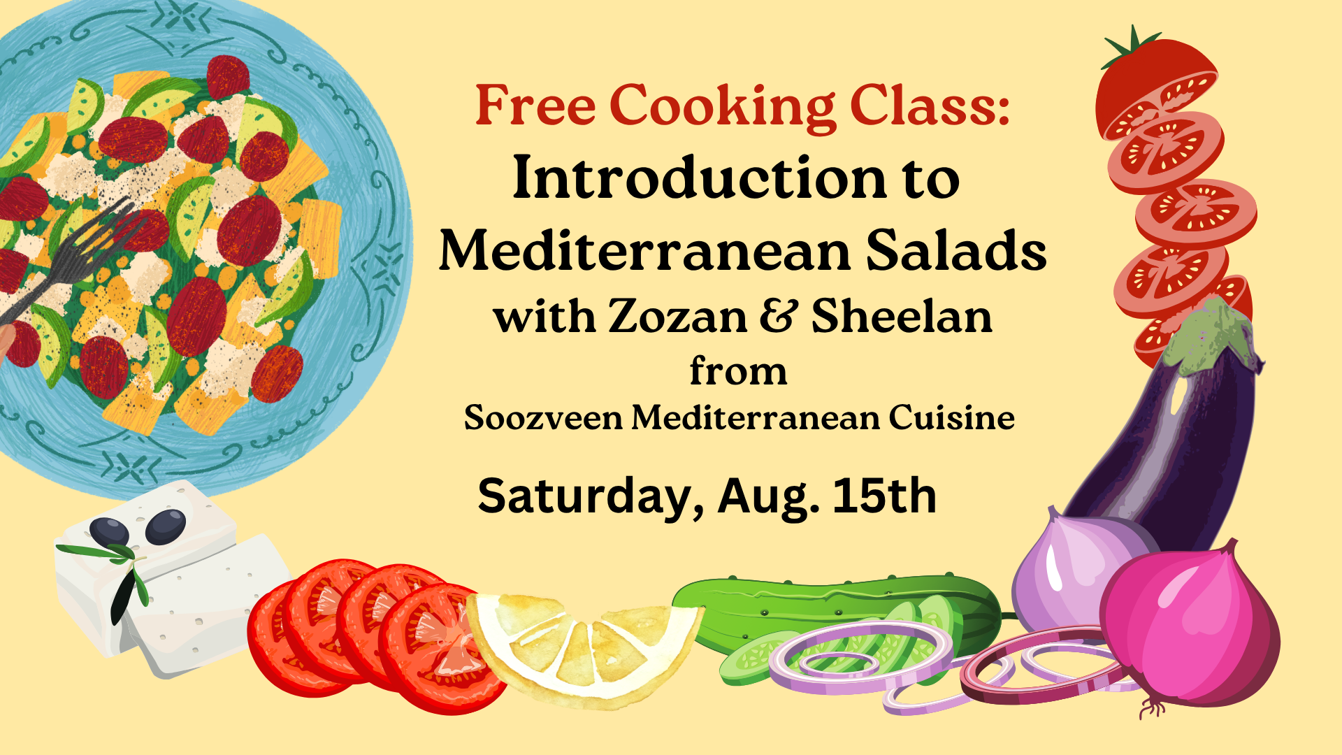 Free Class: Mediterranean Salads 101