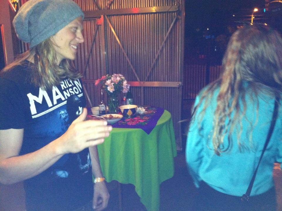 April 7 2012 - absolutely the night I told Chelsea's mom I was going to marry kurt !!!