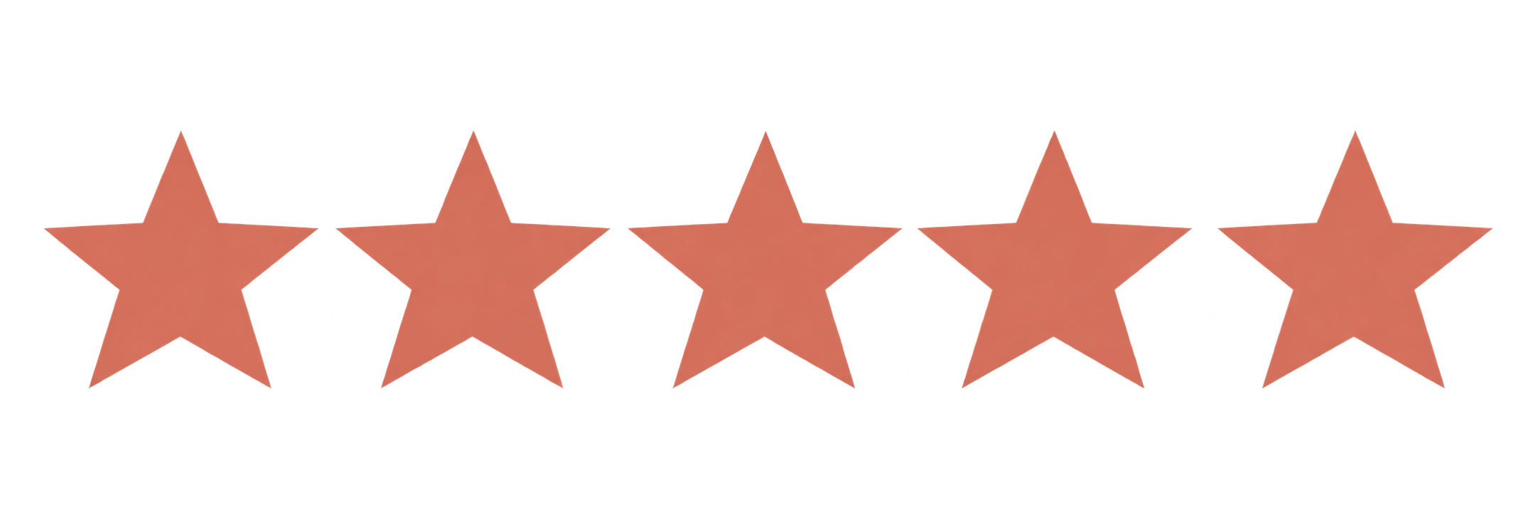 Estrellas de color dorado con fondo transparente.