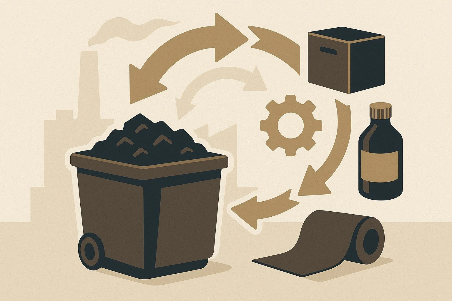 Breaking Free from Functional Fixedness in Industrial Waste