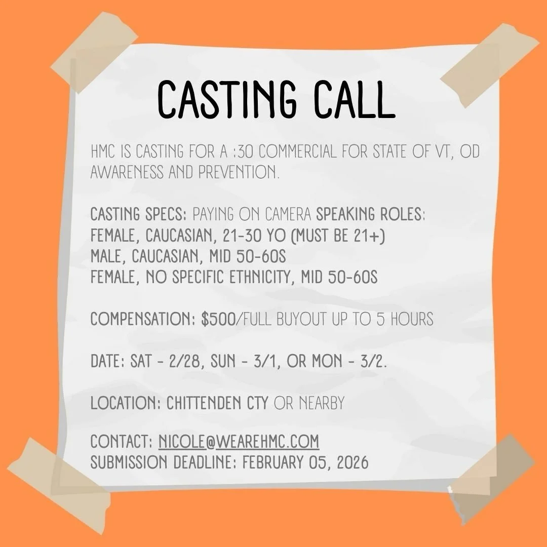 CASTING CALL for @wearehmc if interested please email nicole@wearehmc.com