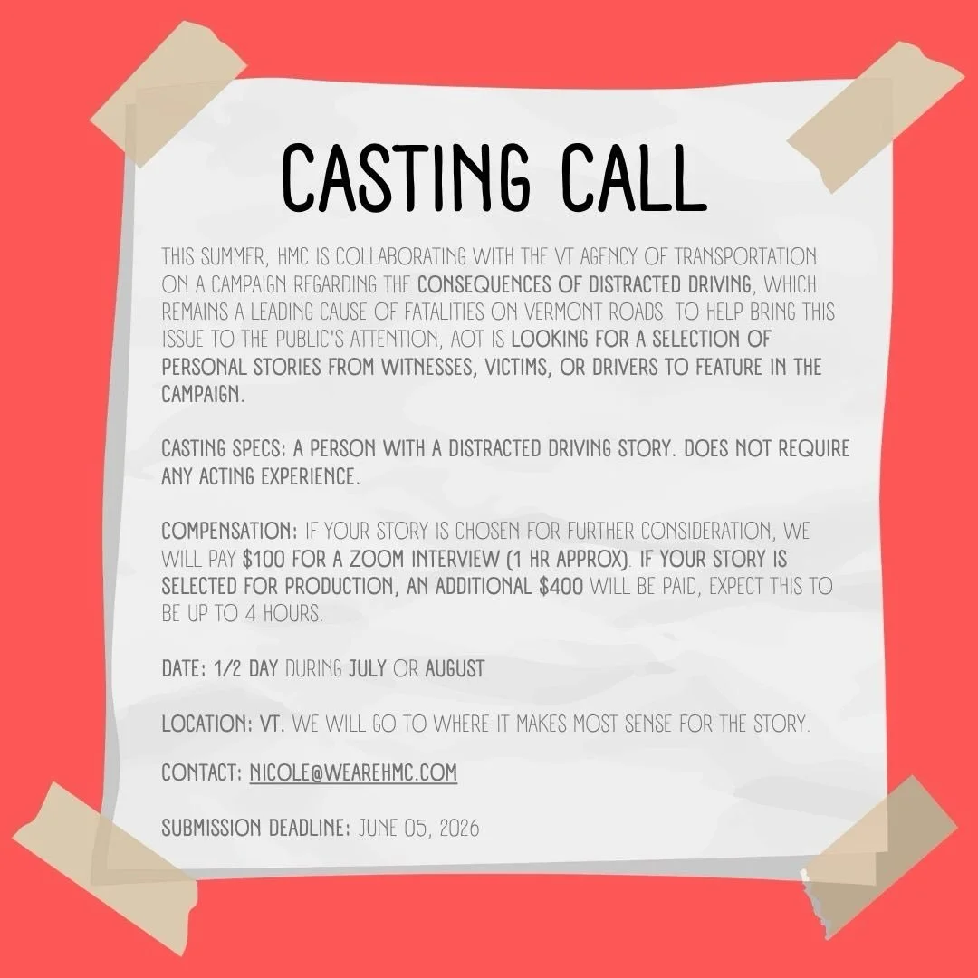 CASTING CALL for @wearehmc if interested please email nicole@wearehmc.com