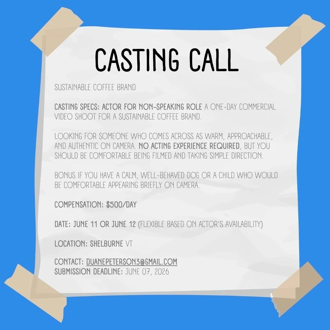 CASTING CALL for @_duanepeterson if interested please email duanepeterson3@gmail.com