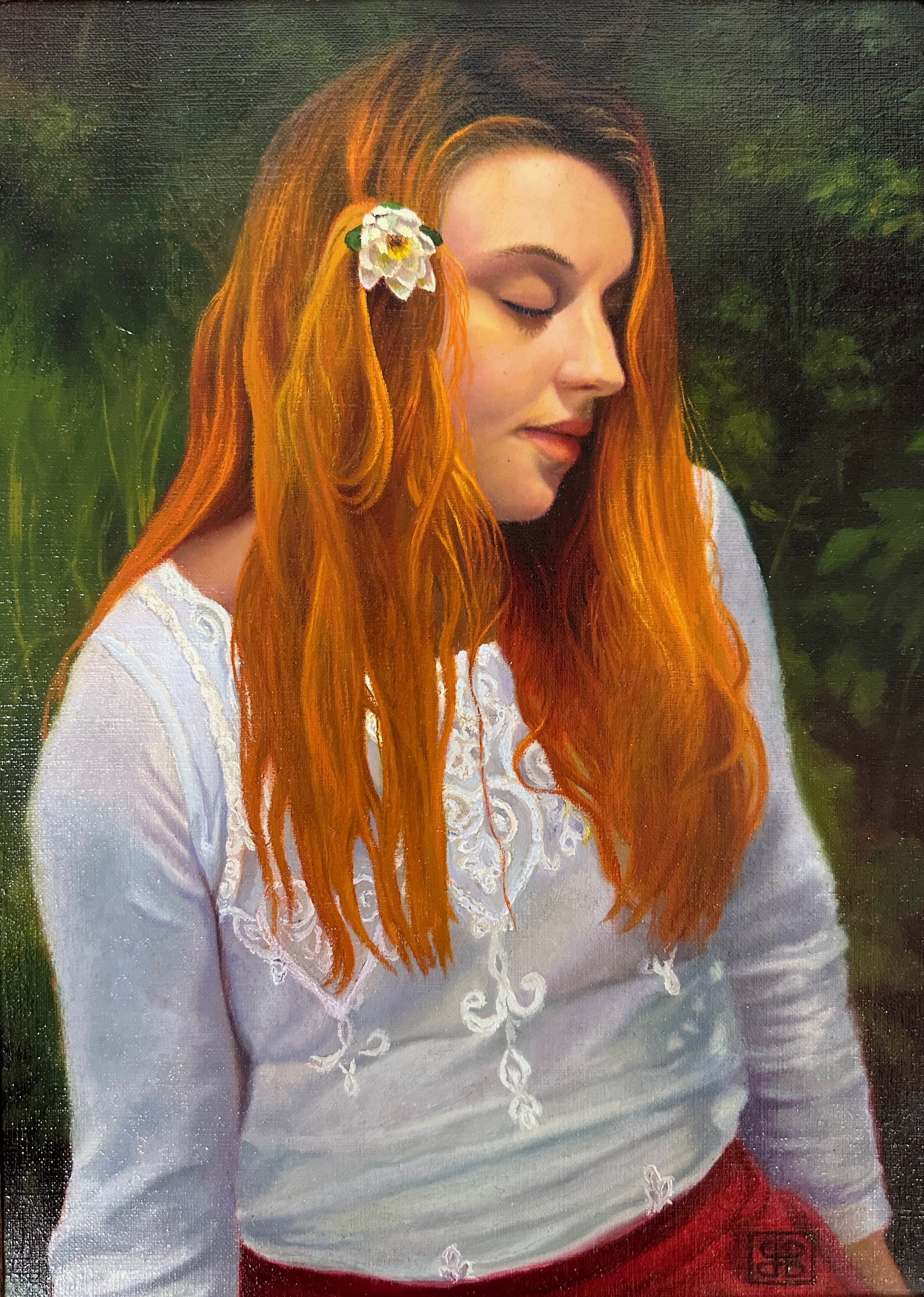 Summer Daydream - Oil on Paper