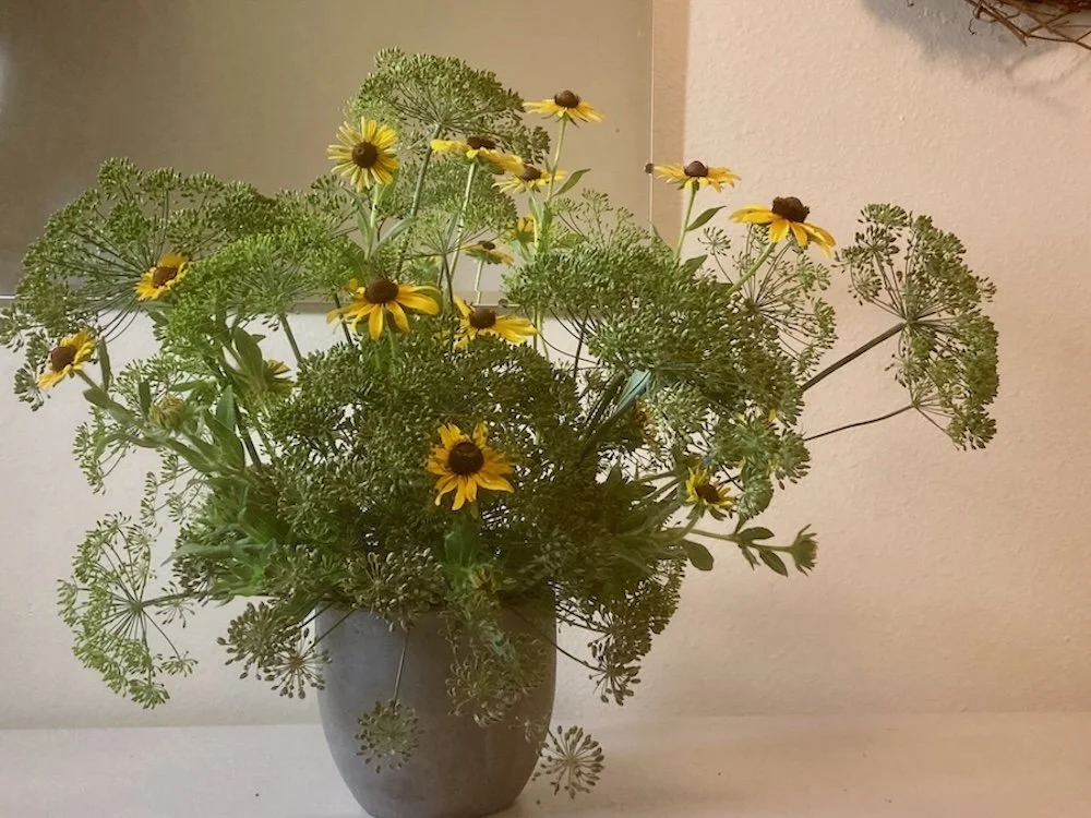 Full Summer arrangement with rudbeckia and greenery.jpeg