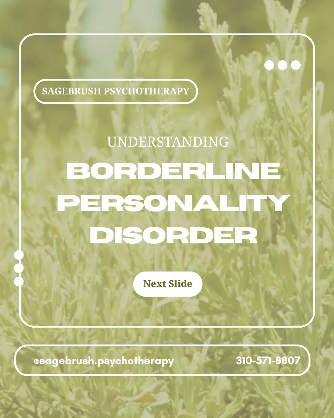 Here is a closer look at some of the core symptoms of Borderline Personality Disorder.

Emotional swings, fear of abandonment, impulsive behaviors, and relationship challenges are often attempts to manage overwhelming internal experiences. If these s