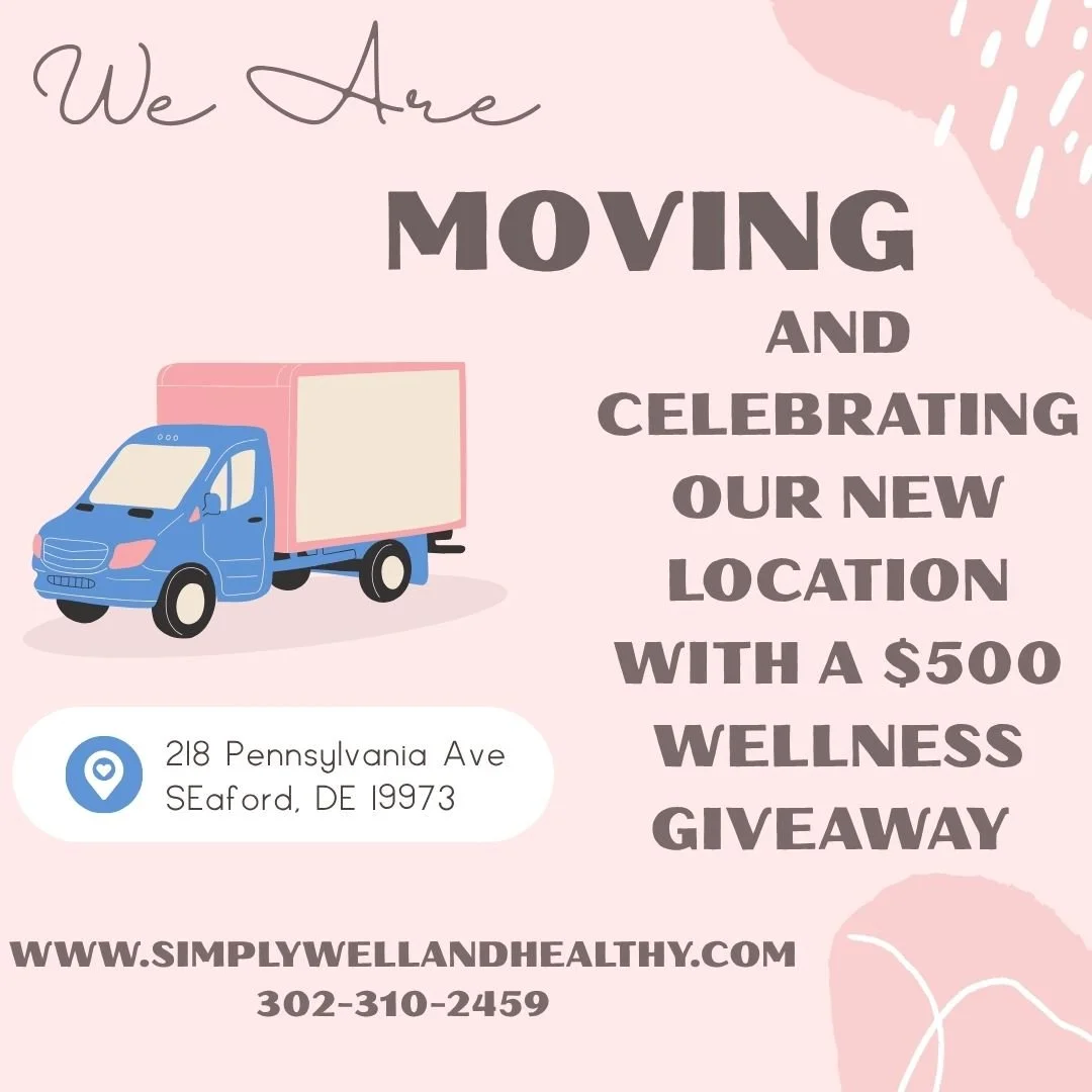 🚨 SEAFORD, DELAWARE! 🚨

We're coming to you! 🎉

Simply Well &amp; Healthy Integrative Medicine is opening a NEW office in Seaford this October.

To celebrate, we're giving away $500 toward eligible Simply Well &amp; Healthy services to ONE lucky w